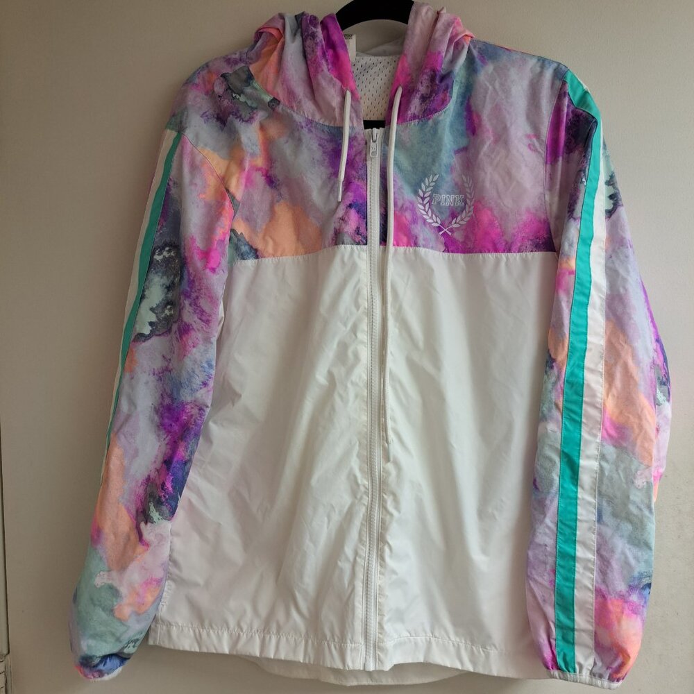VS Pink marble anorak